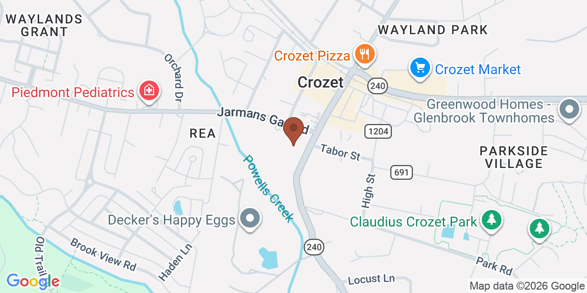 Map showing Fairfax Integrative Therapy, LLC