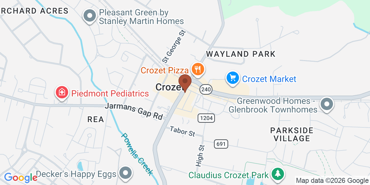 Map showing Matthew Brill, Licensed Professional Counselor