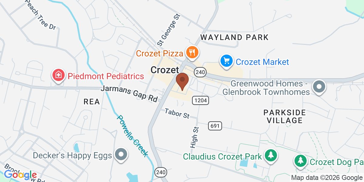 Map showing CroZeli Sandwich Shop