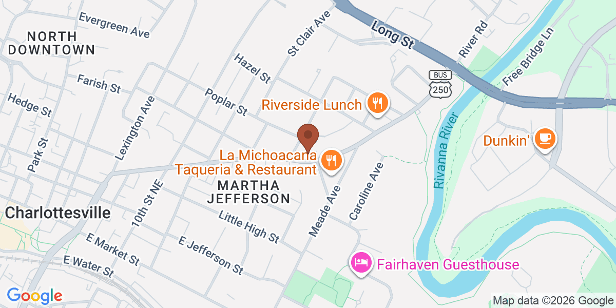 Map showing Fitch Services
