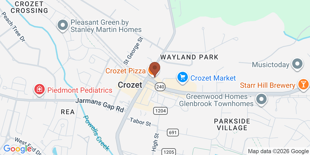 Map showing Bluebird & Co.