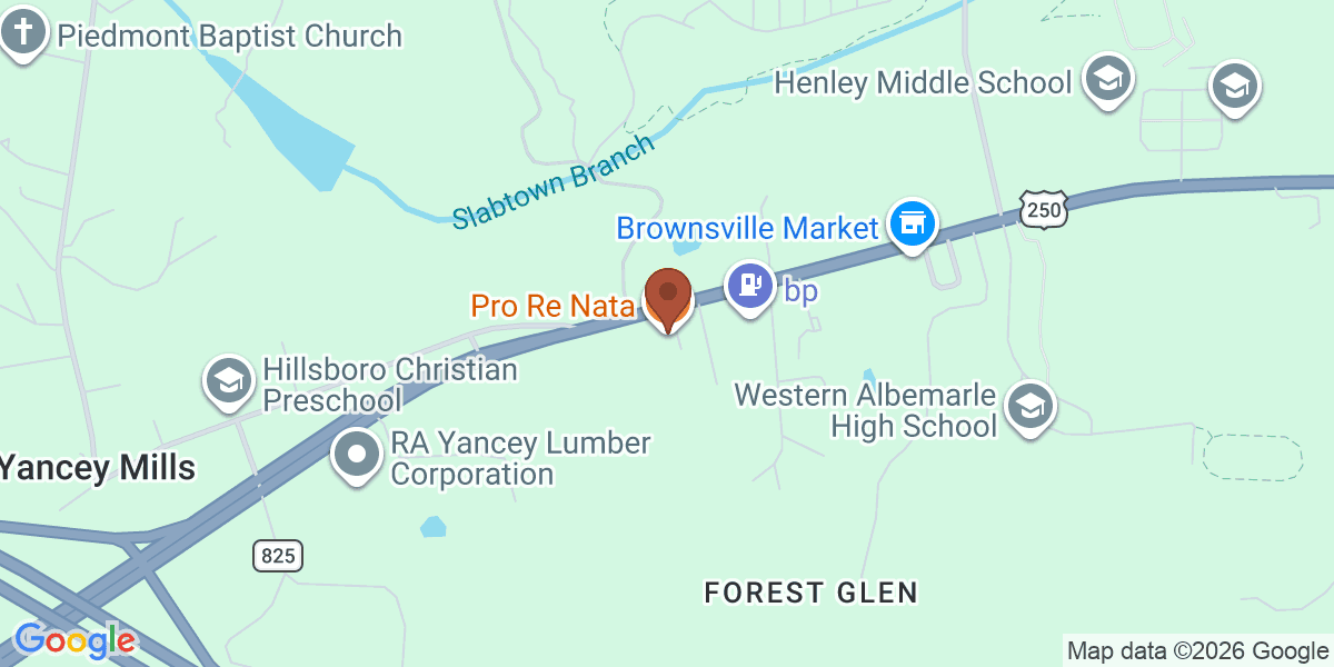 Map showing Pro Re Nata Brewery