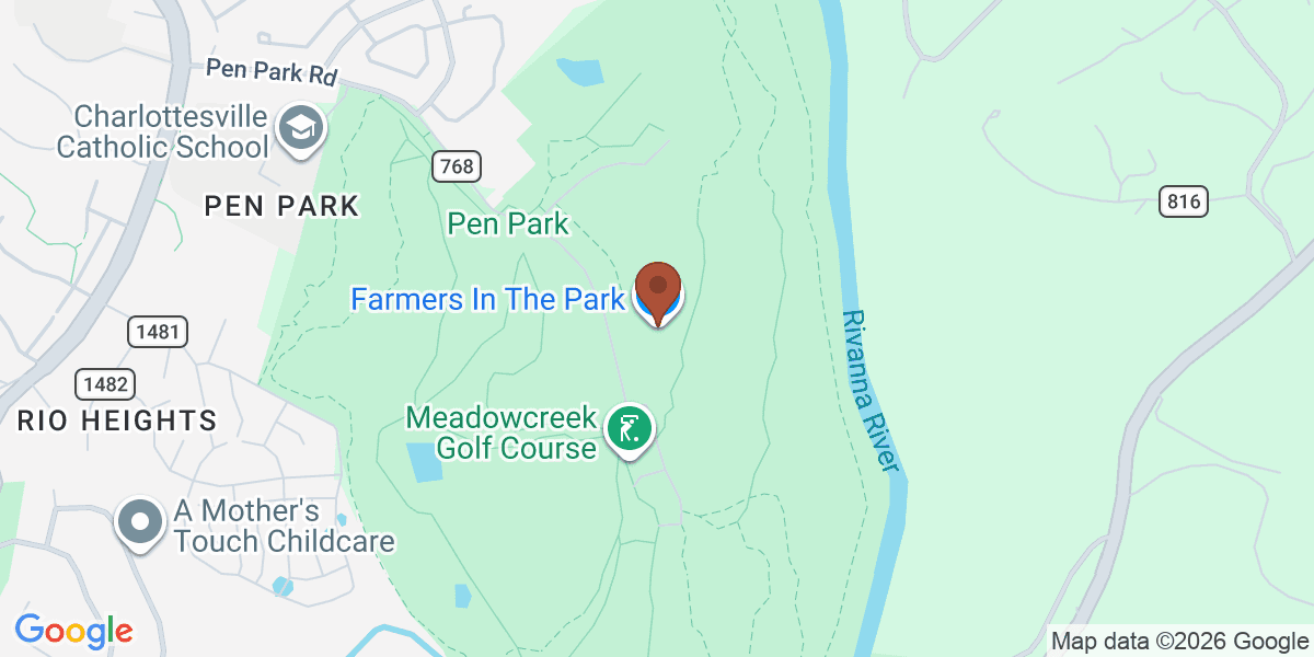 Map showing Farmers In The Park