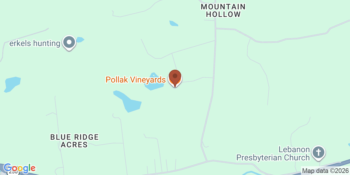 Map showing Pollak Vineyards