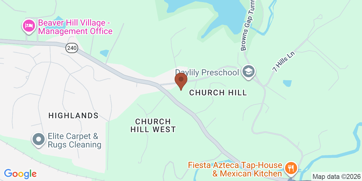 Map showing Quality Landscaping