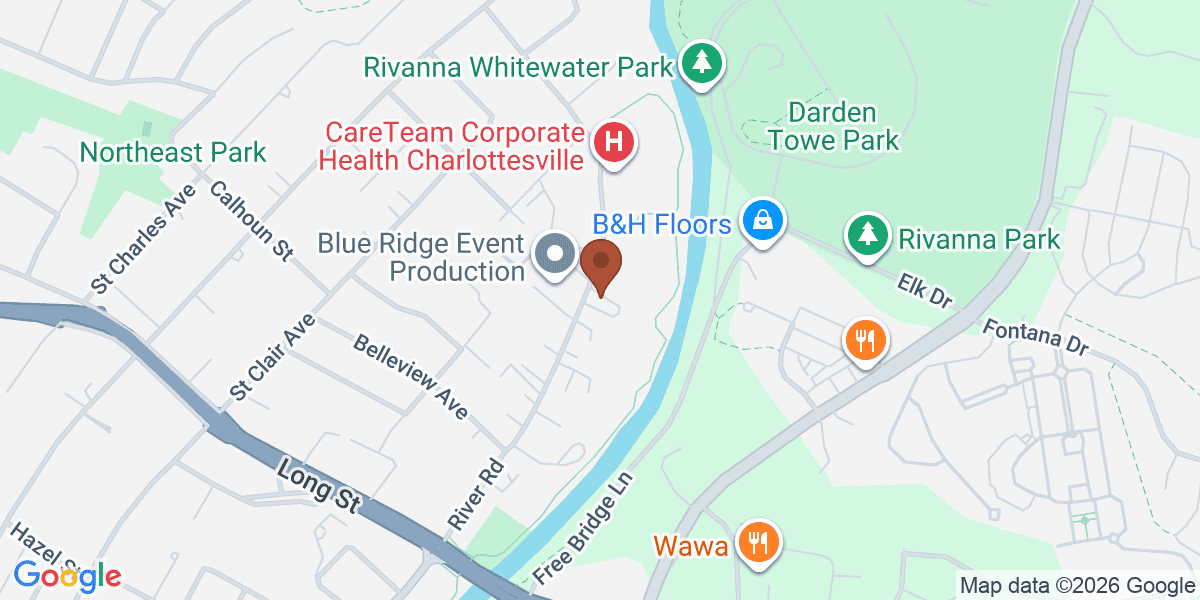 Map showing The Grow Company | Land & Garden
