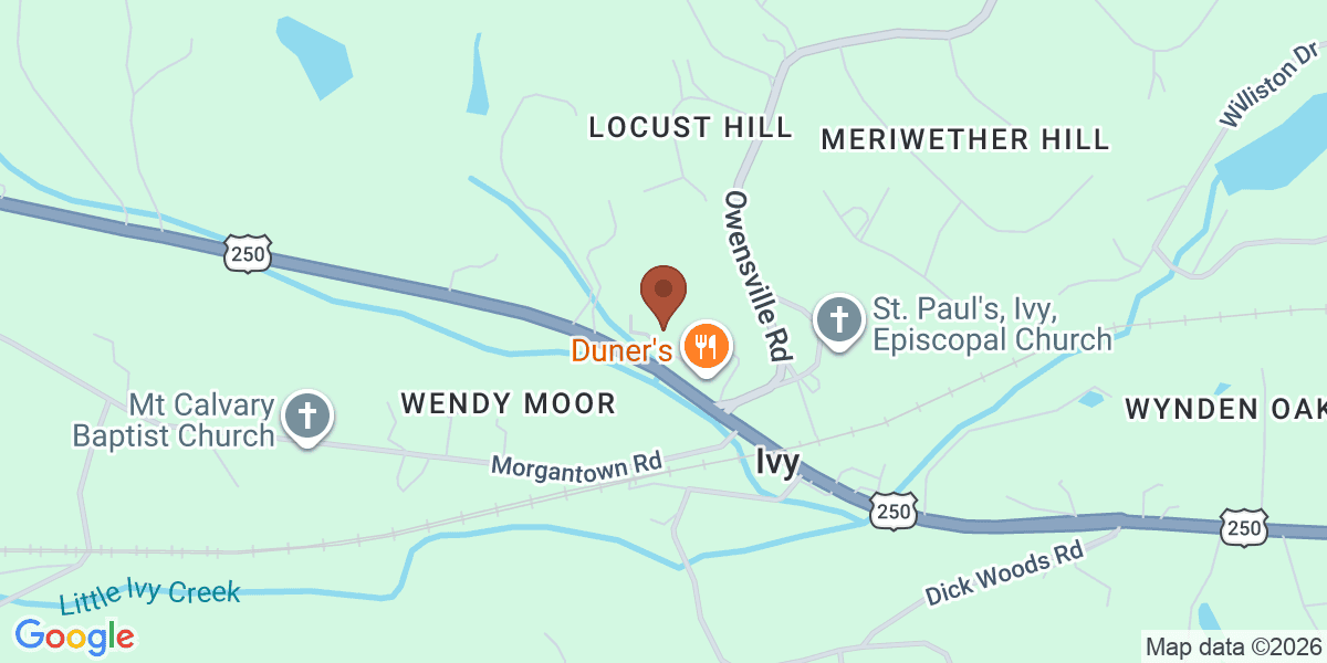 Map showing Meghan Custer DC