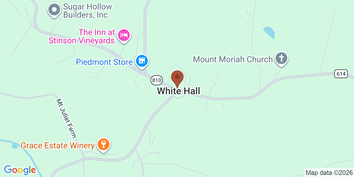 Map showing Wyant's Store