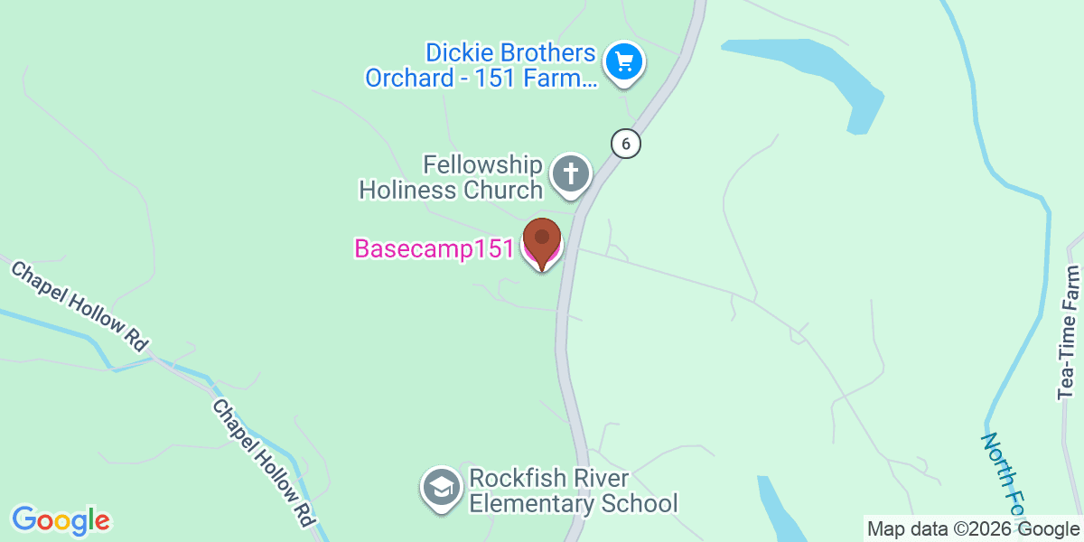 Map showing Basecamp151