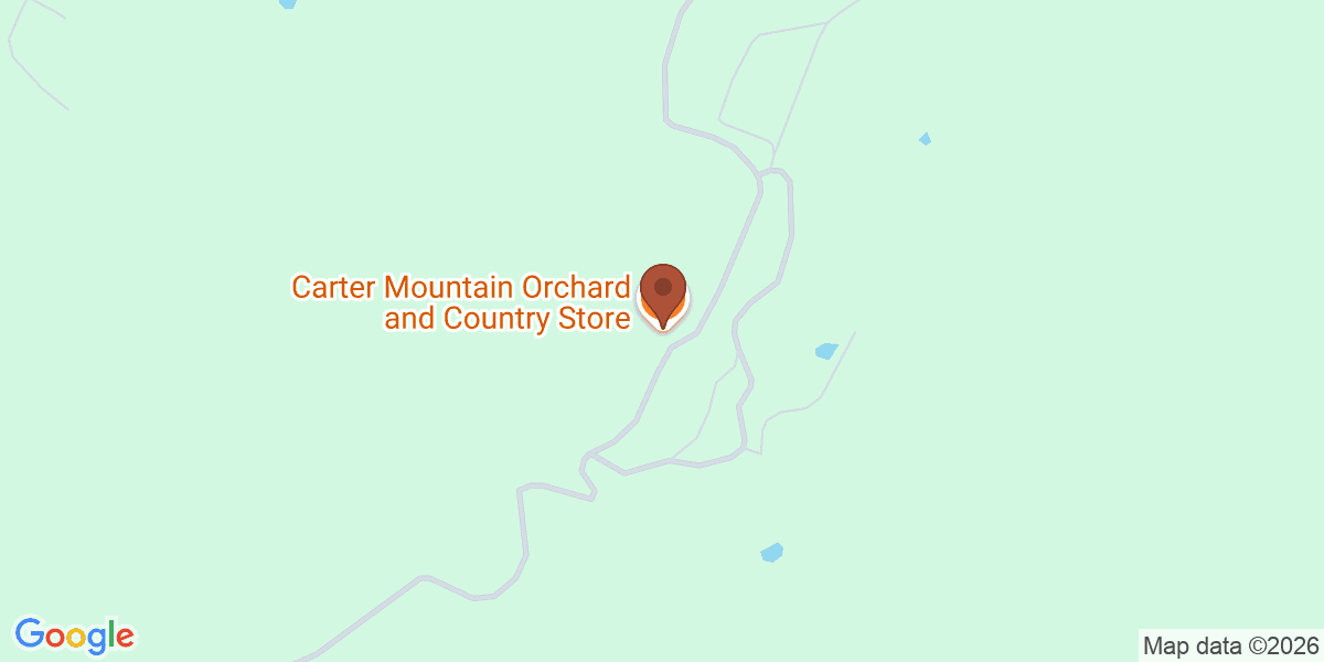 Map showing Bold Rock Carter Mountain