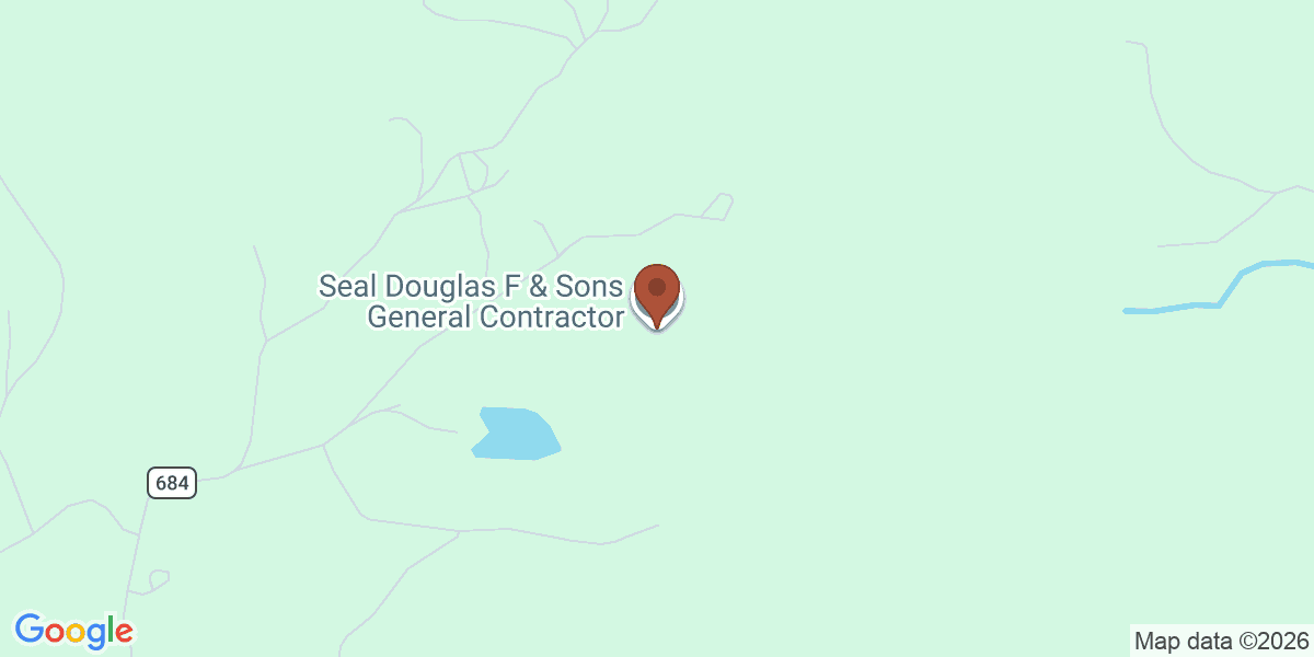 Map showing Seal Douglas F & Sons General Contractor