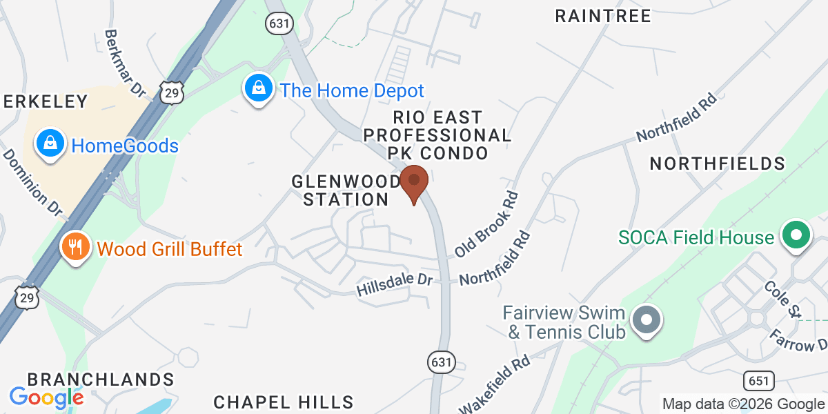 Map showing Avenue Realty, LLC