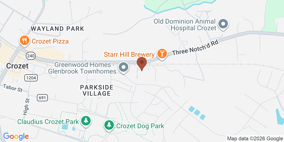 Map showing Union Mission Baptist Church