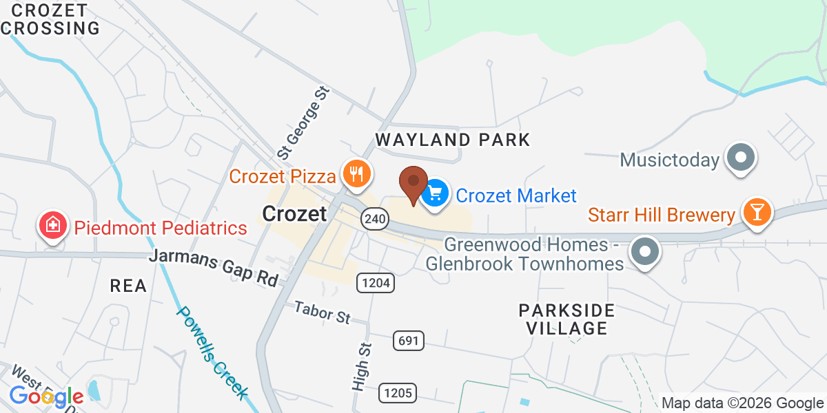 Map showing Sal's Pizza