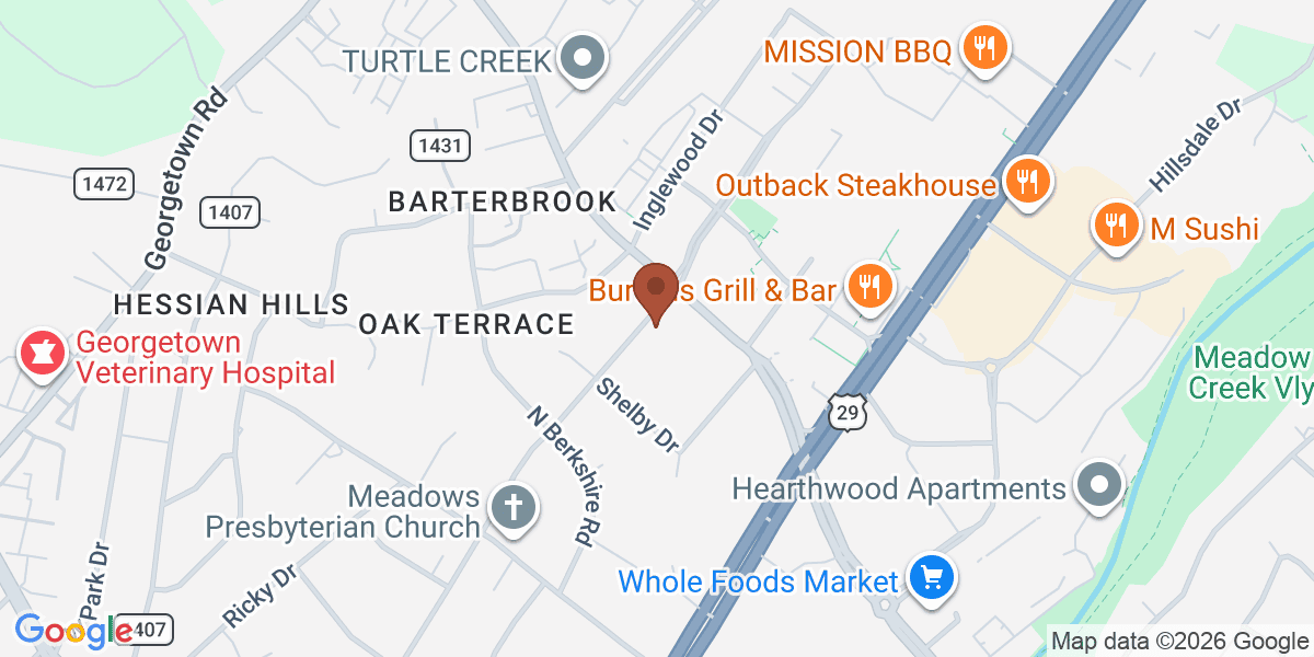 Map showing F. Rivas Contractor and Cleaning Services, LLC