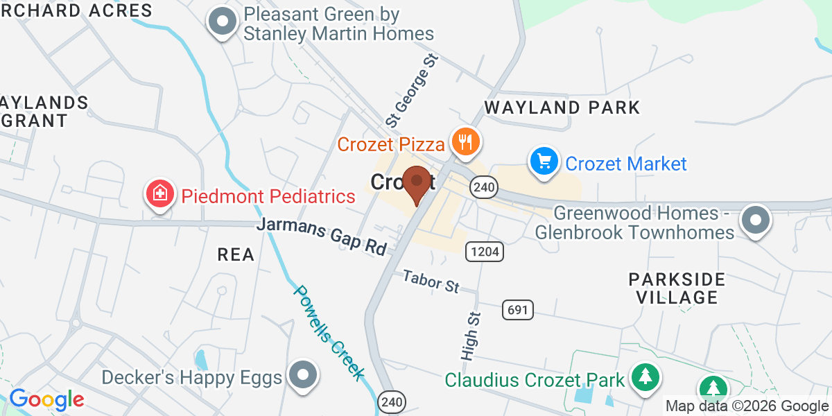 Map showing The Whistle Stop Grill