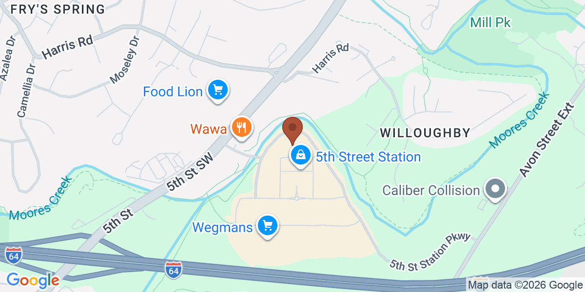 Map showing Glass Half Full Taproom