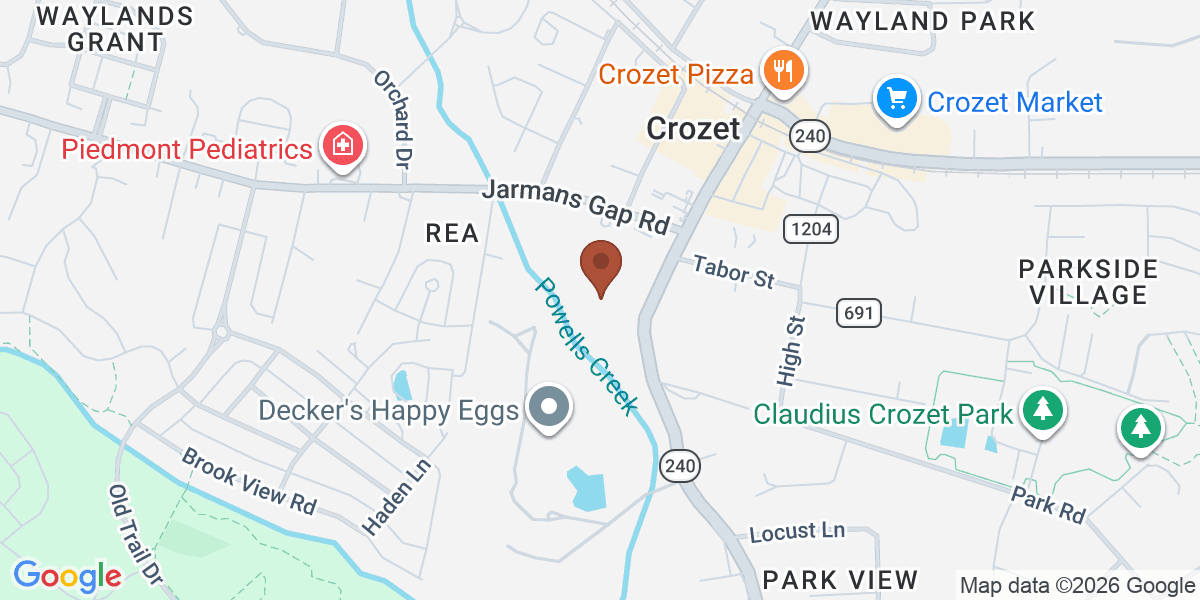 Map showing Animal Wellness Center