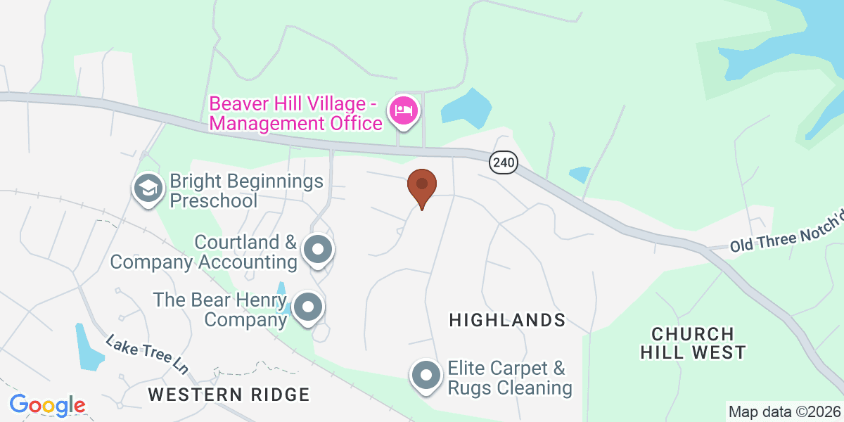 Map showing Alpha and Omega Home Improvement Contracting, LLC