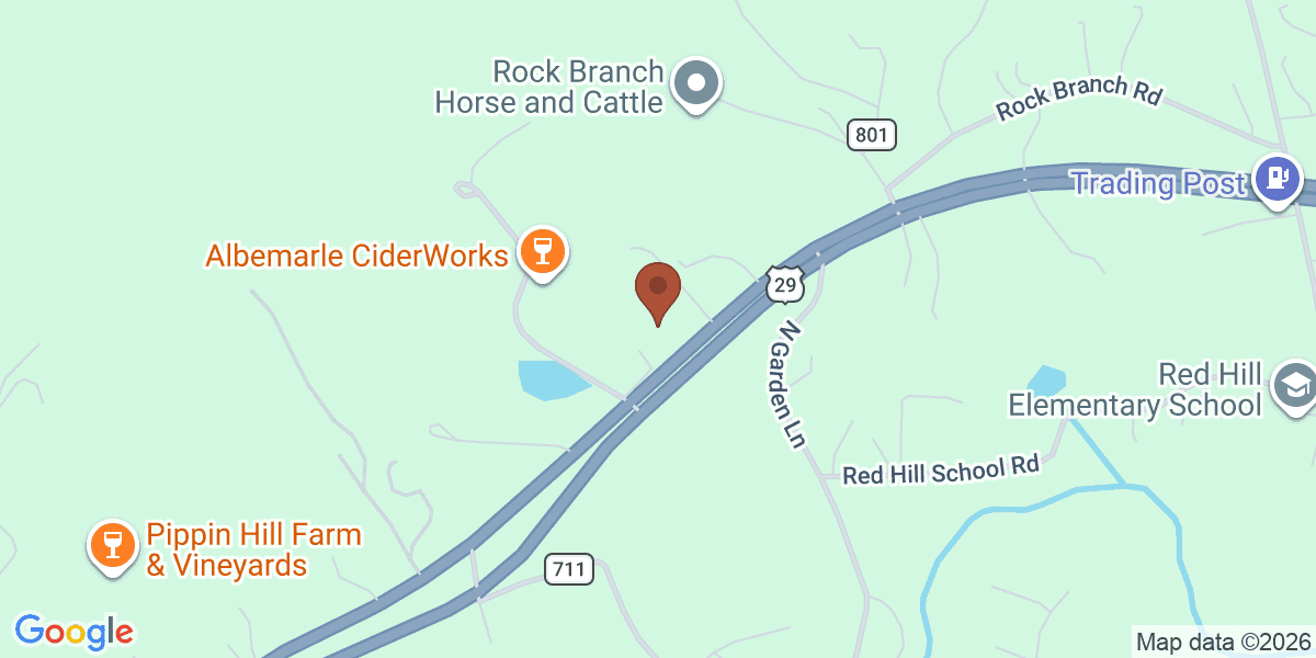 Map showing Scott Services LLC