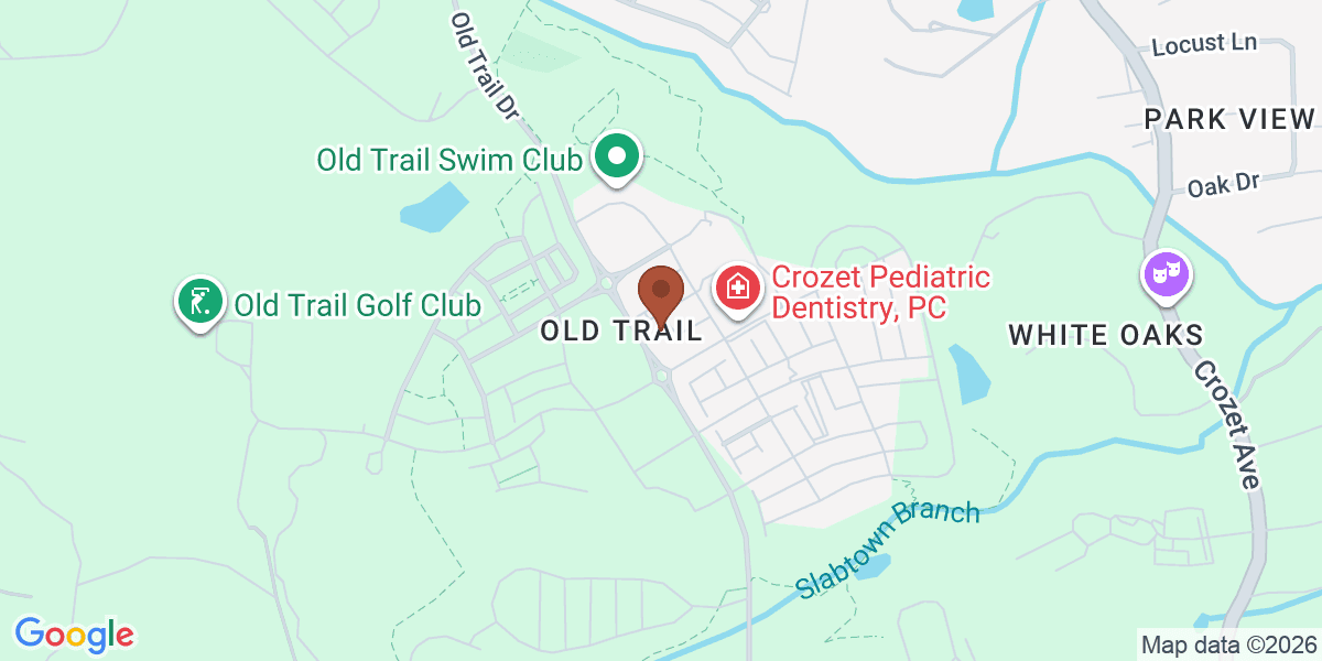 Map showing Mi Rancho Mexican Crozet