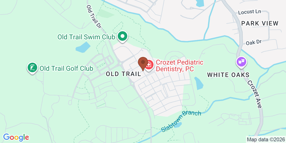 Map showing Blue Ridge Psychological Associates, LLC