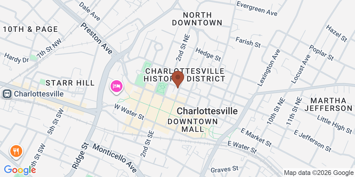 Map showing Holy Comforter Catholic Church