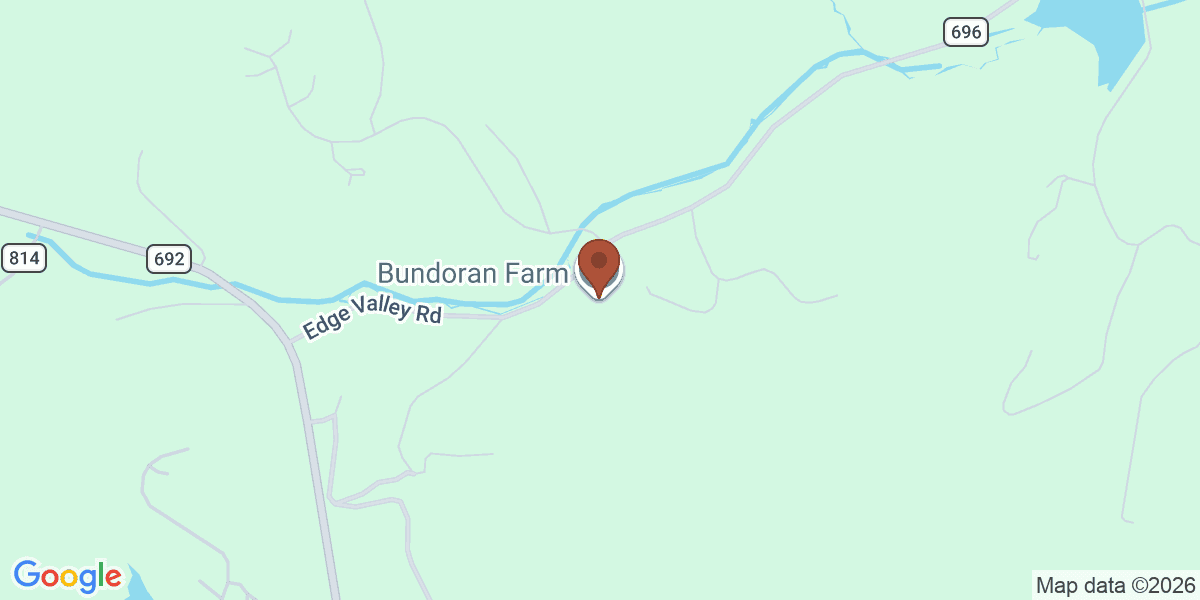 Map showing Bundoran Farm