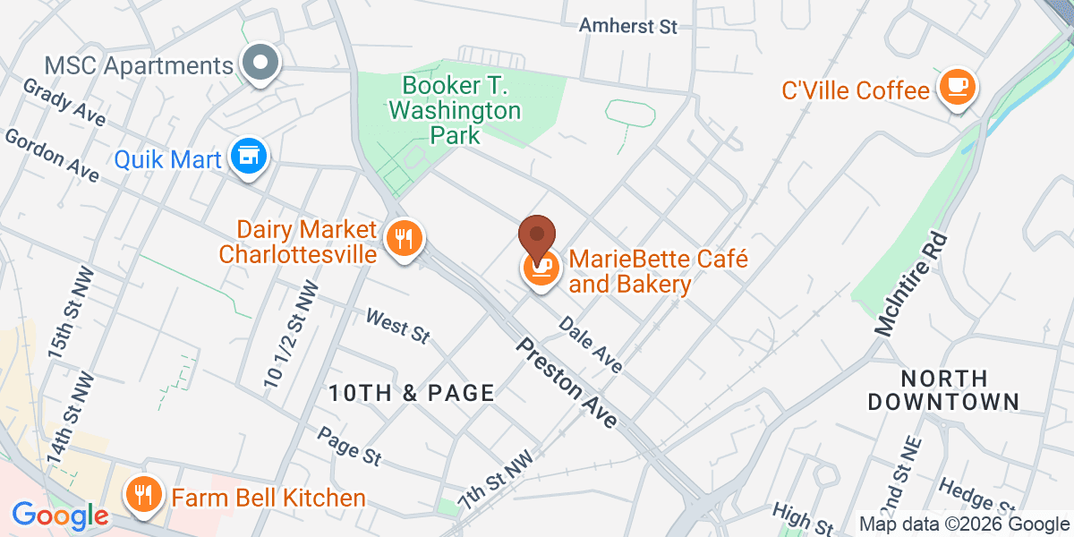Map showing Jones Heating & Air